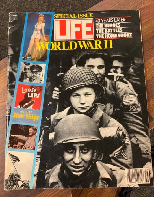 Life Magazine 1985 - Special Issue World War II WWII 40 Years later