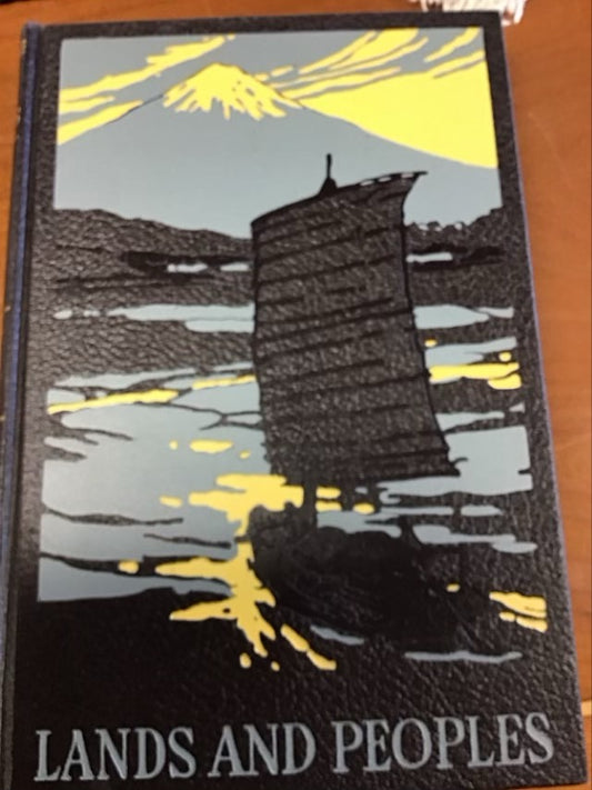 Lands and Peoples: Southern Asia and the Middle East Vol IV by Holland Thompson