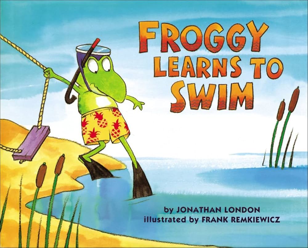 Froggy Learns to Swim by Jonathan; Remkiewicz London, Frank