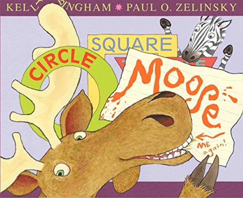 Circle, Square, Moose: A Hilarious Story About Shapes, Friendship, and Adventure for Children by Kelly Bingham