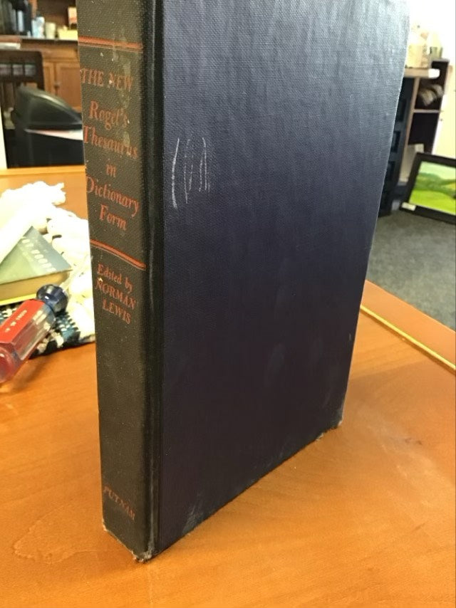 The New Roget's Thesaurus in Dictionary Form