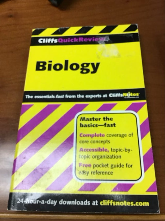 Cliffs Quick Review Biology by Kelly Schweitzer