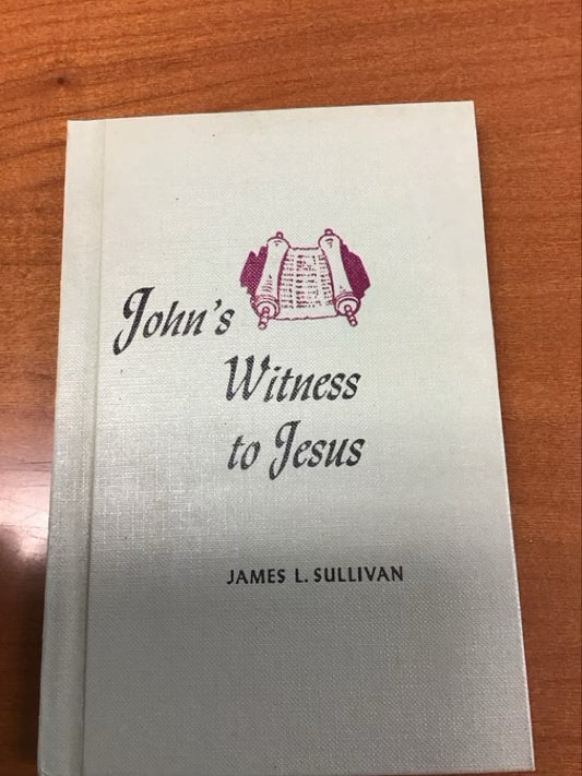 John's Witness to Jesus by James L. Sullivan,Robert A. Proctor