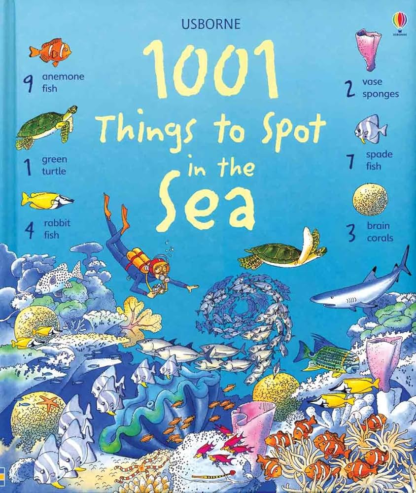 1001 Things to Spot in the Sea by Katie Daynes