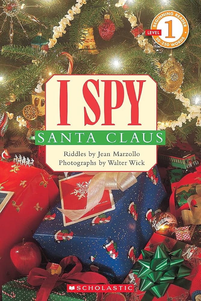 I Spy Santa Claus (Scholastic Reader, Level 1) by Jean Marzollo