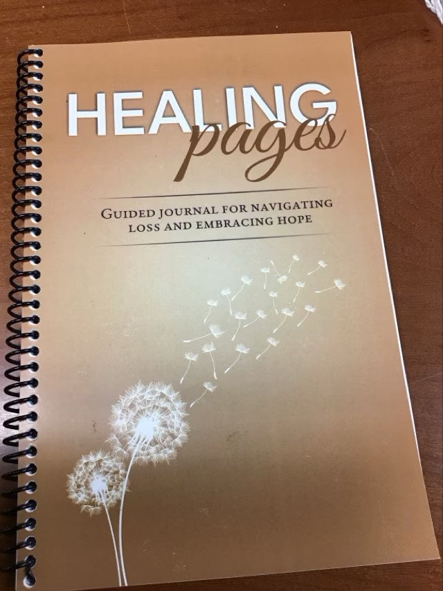 Healing Pages : Guided Journal For Navigating Loss And Embracing Hope