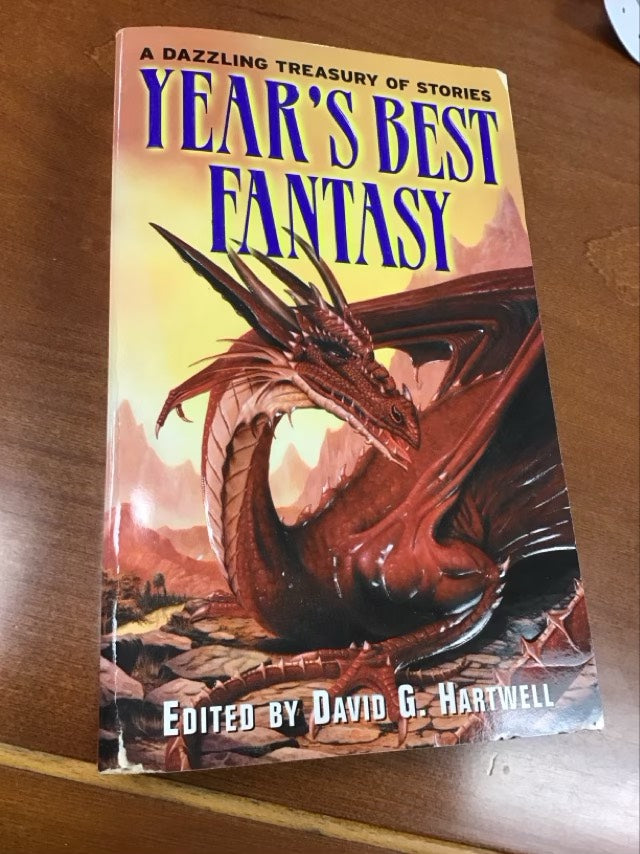 Year's Best Fantasy by David G. Hartwell * Front Cover Torn