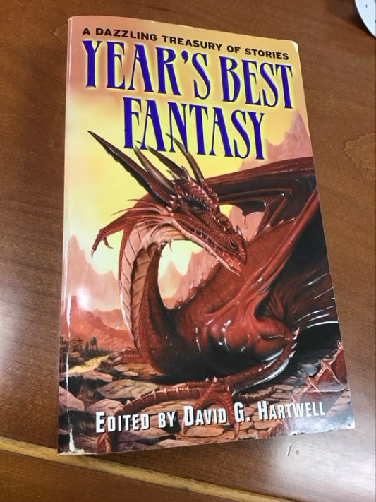 Year's Best Fantasy by David G. Hartwell * Front Cover Torn
