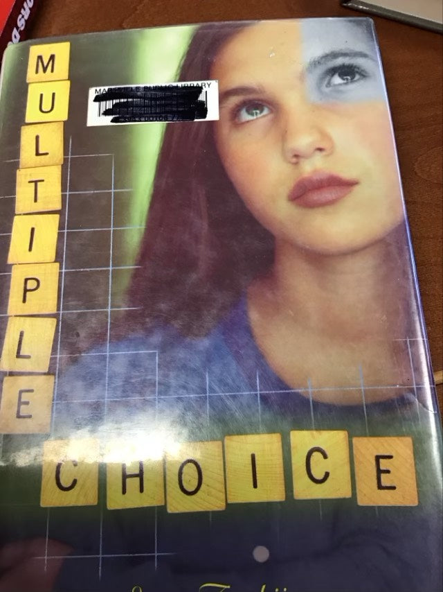 Multiple Choice by Janet Tashjian * Ex Library Book