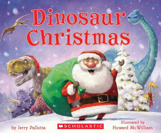 Dinosaur Christmas/ With CD by Jerry Pallotta