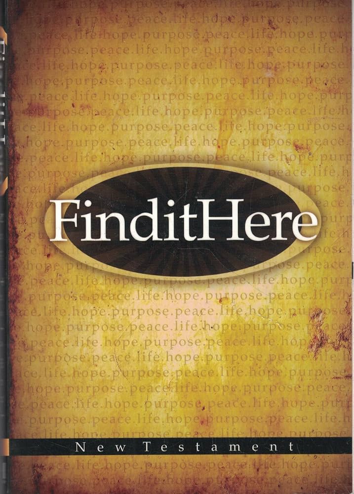 Find It Here New Testament
