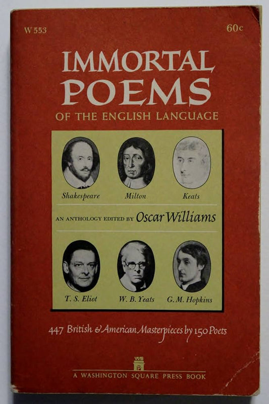 Immortal Poems of the English Language by Oscar Williams