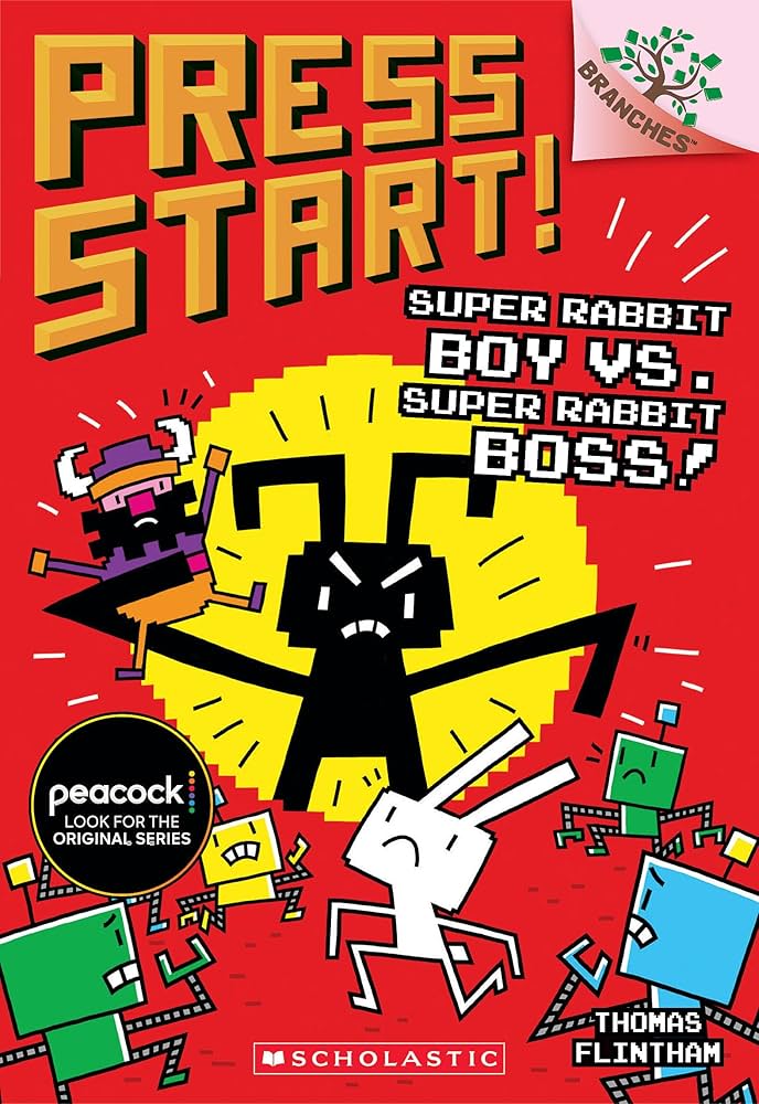 Super Rabbit Boy vs. Super Rabbit Boss!: A Branches Book by Thomas Flintham
