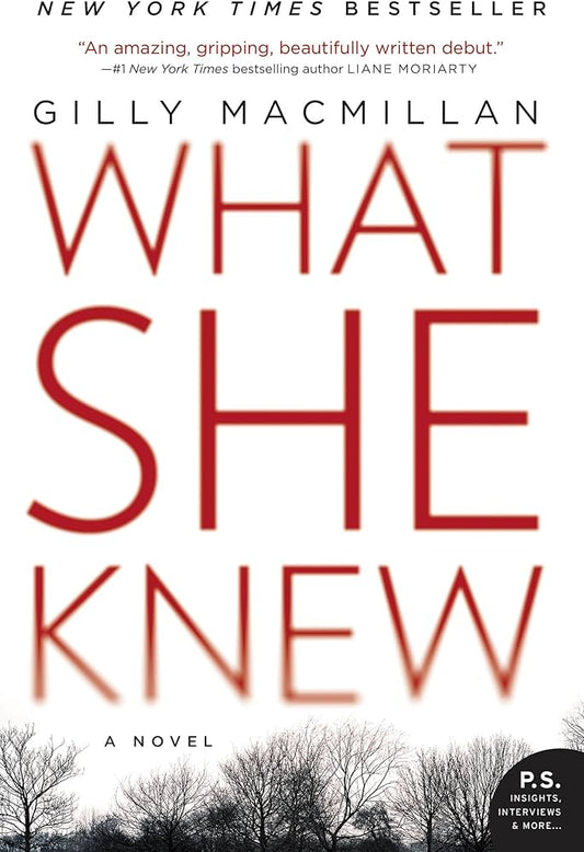 What She Knew: A British Domestic Thriller Where Kidnapping Reveals Deadly Family Secrets by Gilly Macmillan