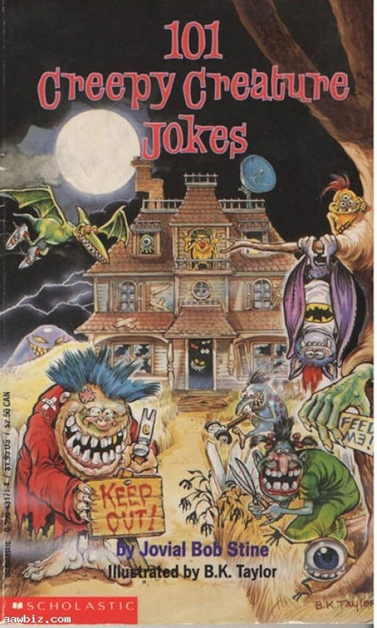 101 Creepy Creature Jokes by Jovial Bob Stine