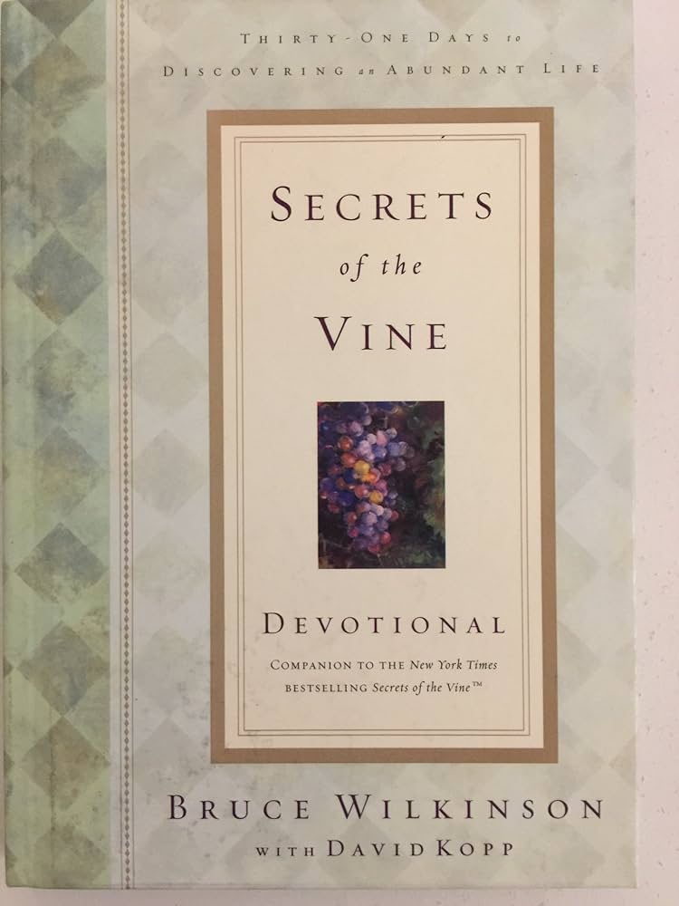 Secrets of the Vine by Bruce Wilkinson,David Kopp