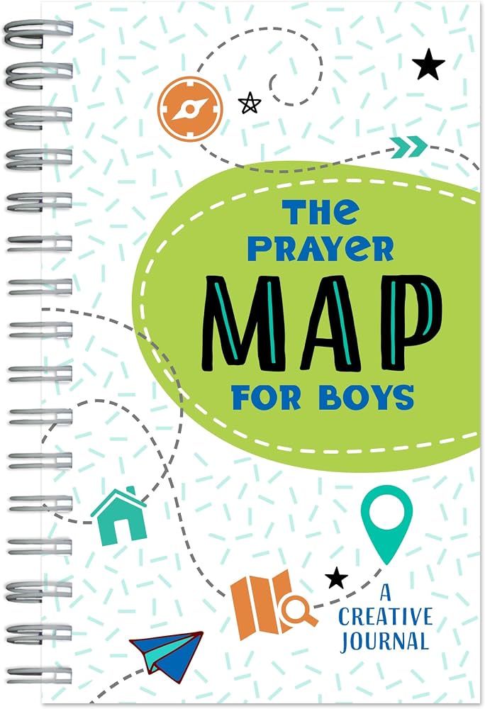 The Prayer Map® for Boys: A Creative Journal by Compiled by Barbour Staff