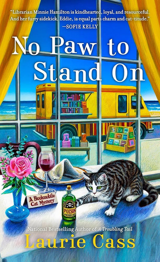 No Paw to Stand On (A Bookmobile Cat Mystery) by Laurie Cass