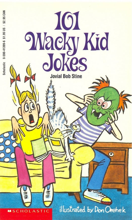 101 Wacky Kid Jokes by Jovial Bob Stine