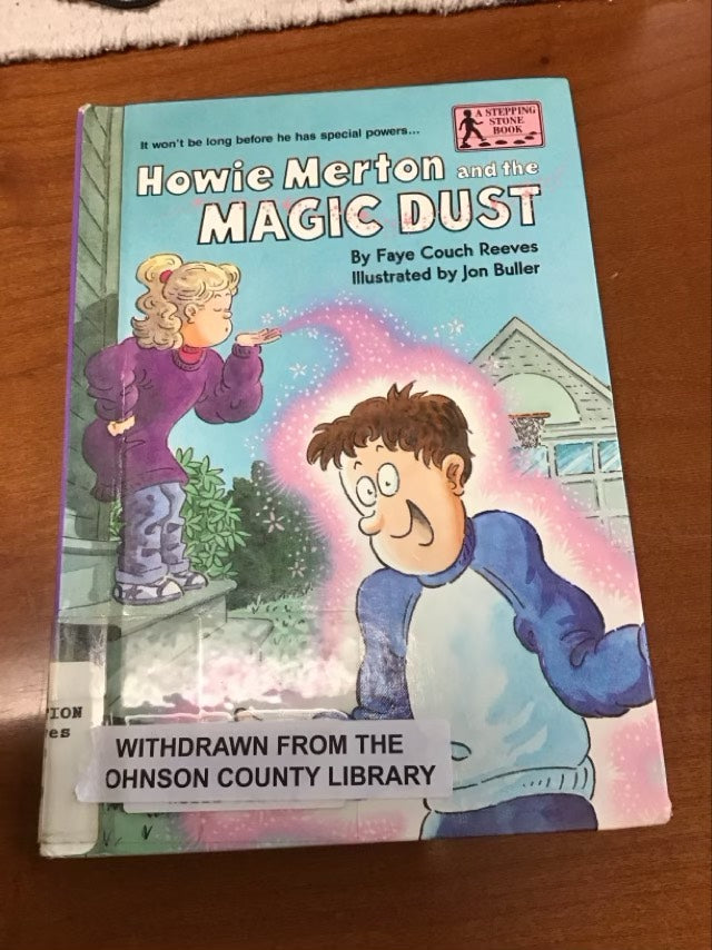 Howie Merton and the Magic Dust (Stepping Stone Books) by Faye C. Reeves *Ex Library Book