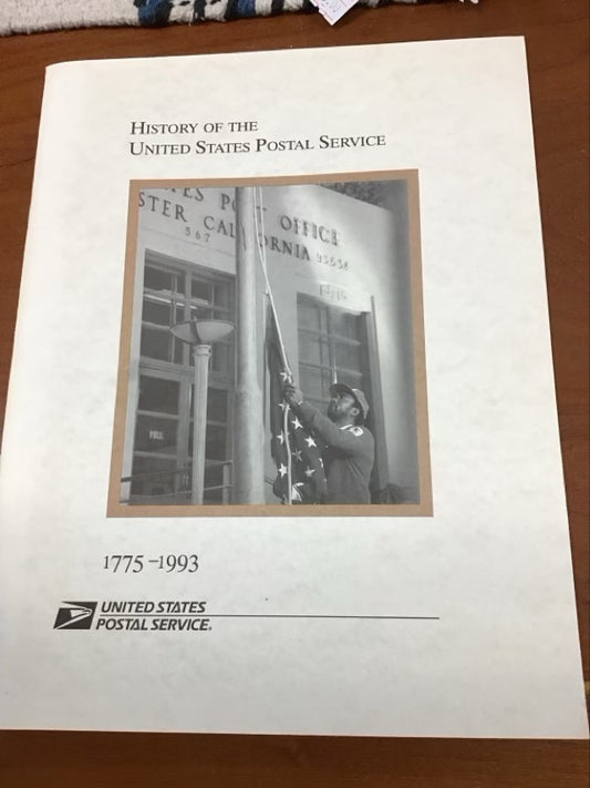 History of the U.S. Postal Service, 1775-1993 by United States Postal Service