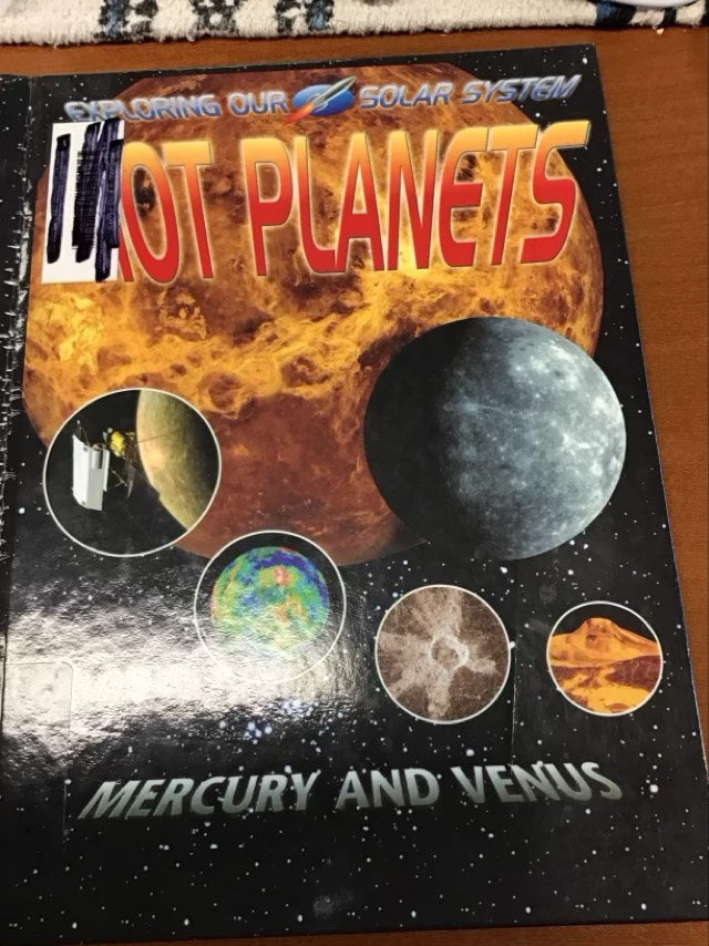 Hot Planets: Mercury and Venus (Exploring Our Solar System) by David Jefferis * Ex-Library Book
