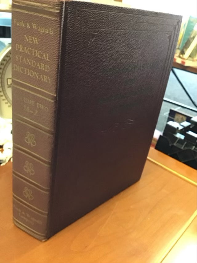 Funk and Wagnalls New Practical Standard Dictionary ... Vol. 2 by Funk And Wagnall