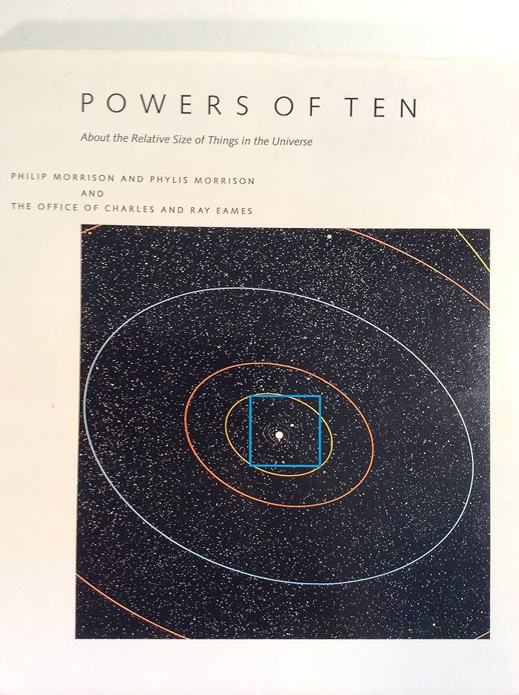 Powers of Ten: About the Relative Size of Things in the Universe by Philip; Morrison Morrison, Phylis