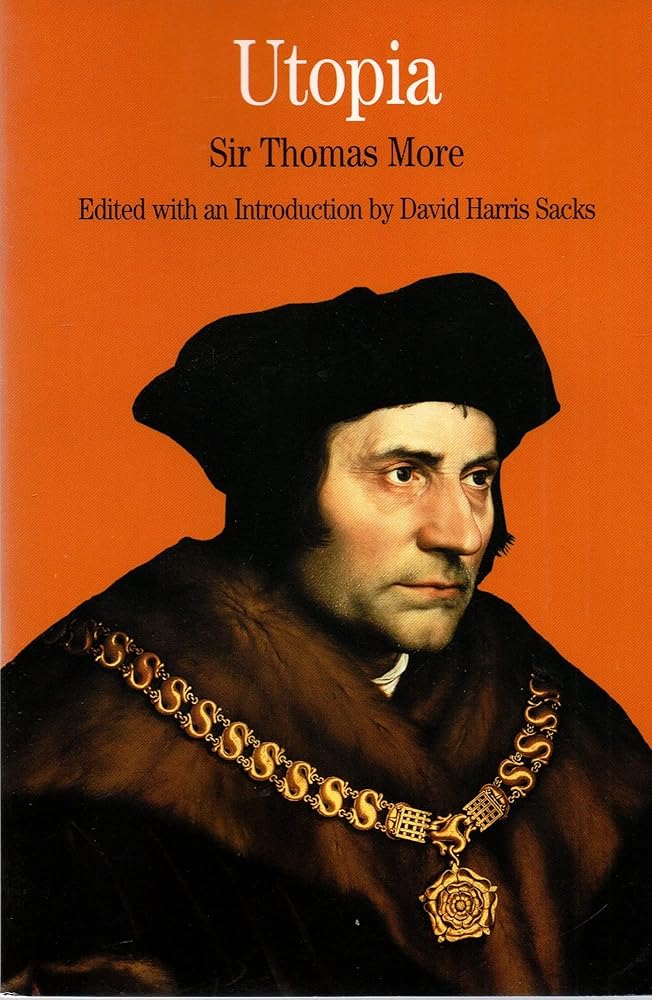 Utopia: by Sir Thomas More (Bedford Series in History and Culture) cover image