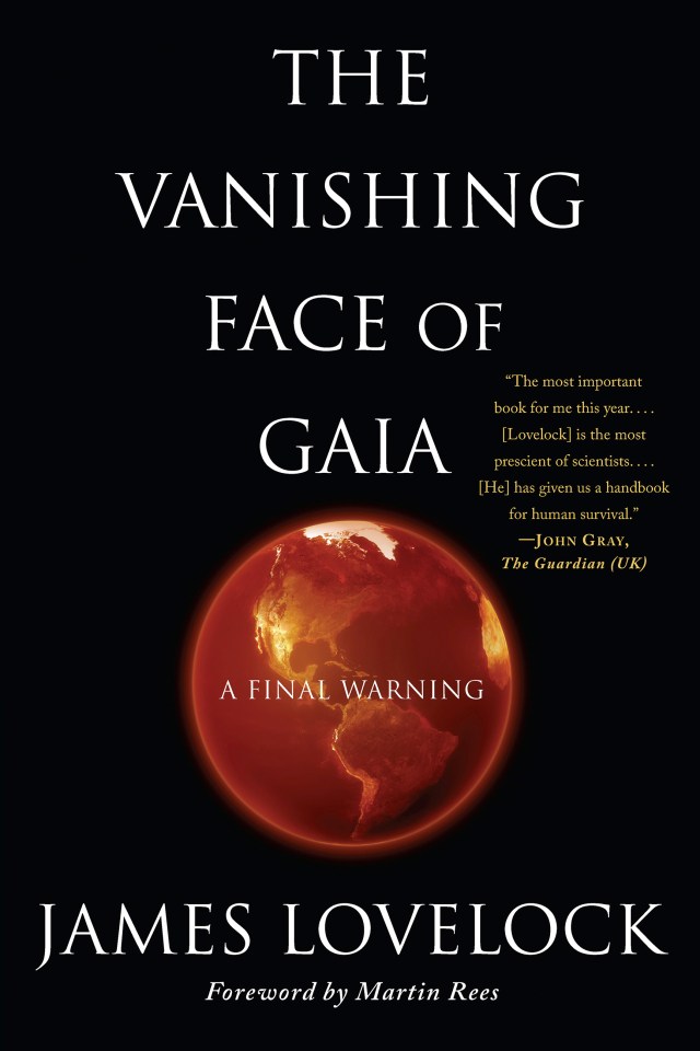 The Vanishing Face of Gaia by James Lovelock