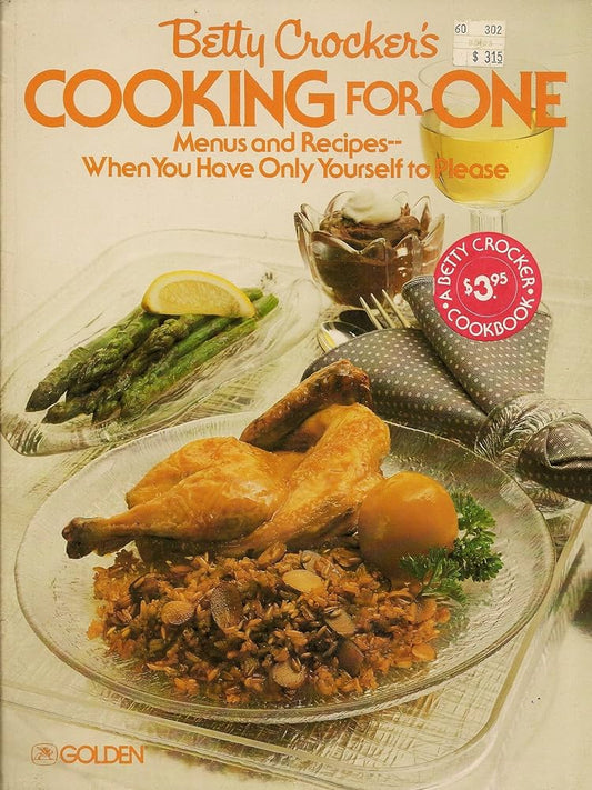 Betty Crocker's Cooking for one by Betty Crocker