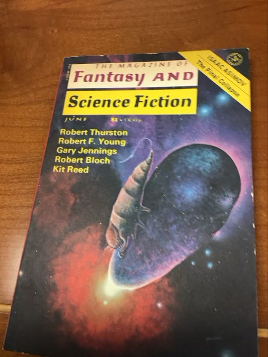 The Magazine Of Fantasy And Science Fiction; June ‘77 by Thurston/Young