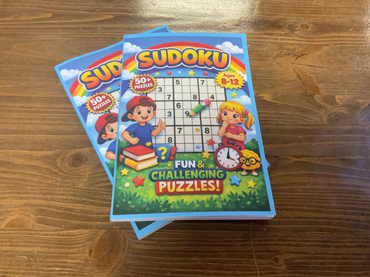 Sudoku Puzzle Books for Ages 8-12 David L. Roberts