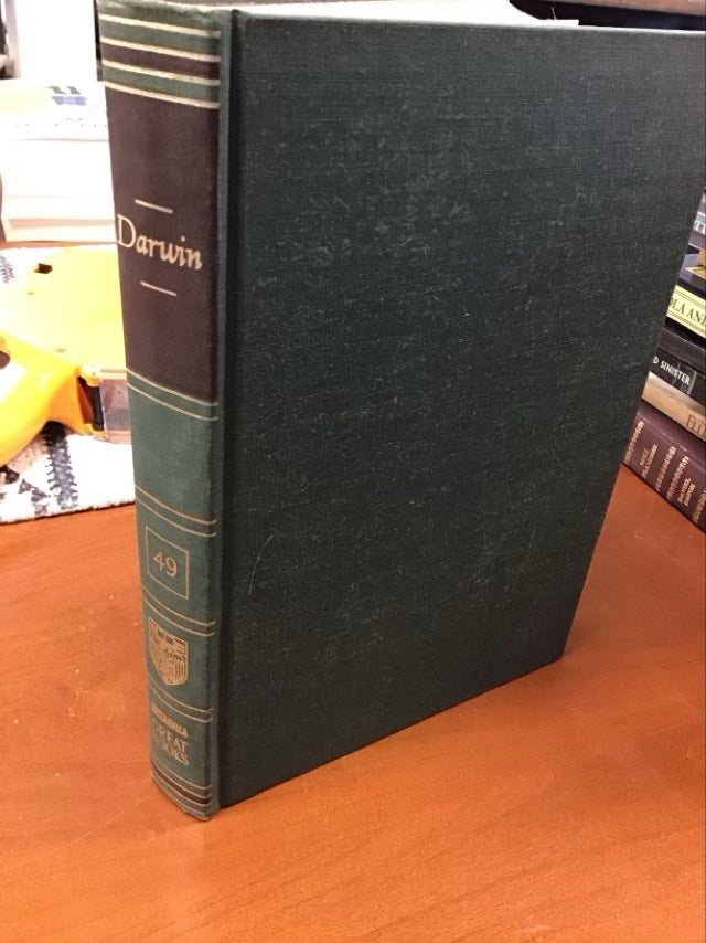 Brittanica Great Books : Darwin 49 ;Great Books Of The Western World by Robert Maynard Hutchins
