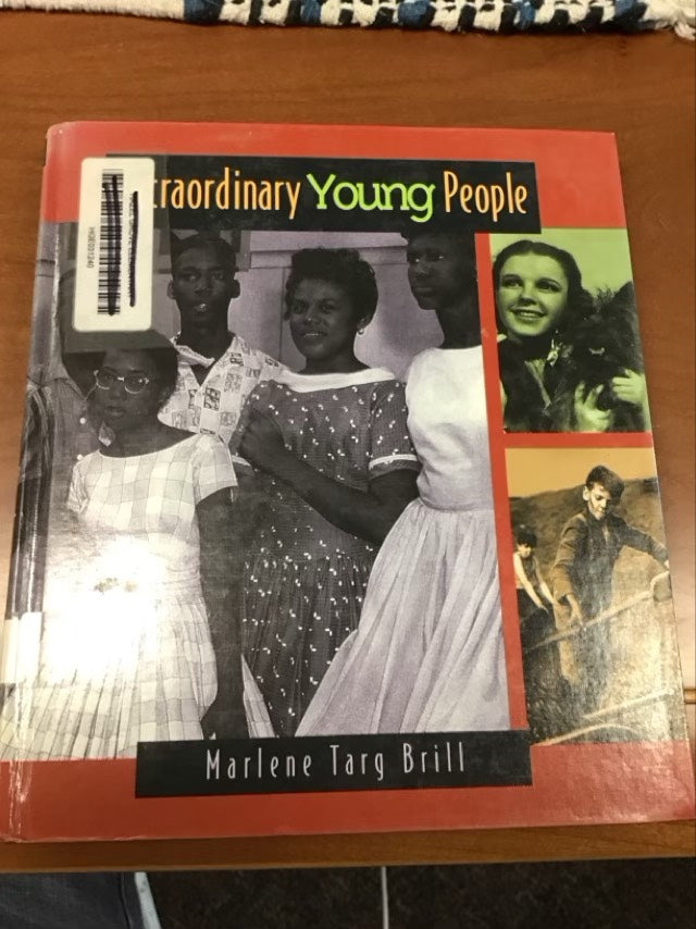 Extraordinary Young People  by Marlene Targ Brill  * Ex Library Book