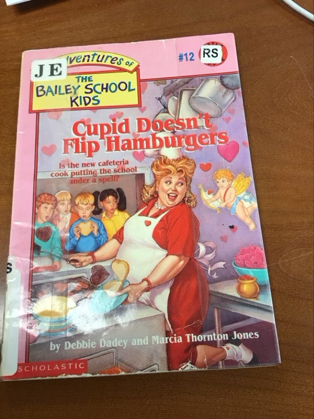 Cupid Doesn't Flip Hamburgers by Marcia Thornton Jones *Ex Library Book