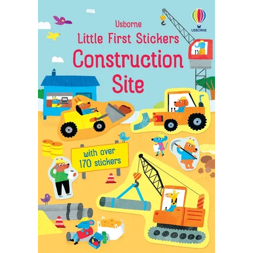 Little First Stickers Construction Site