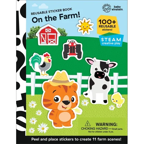 Baby Einstein: On the Farm! Reusable Sticker Book