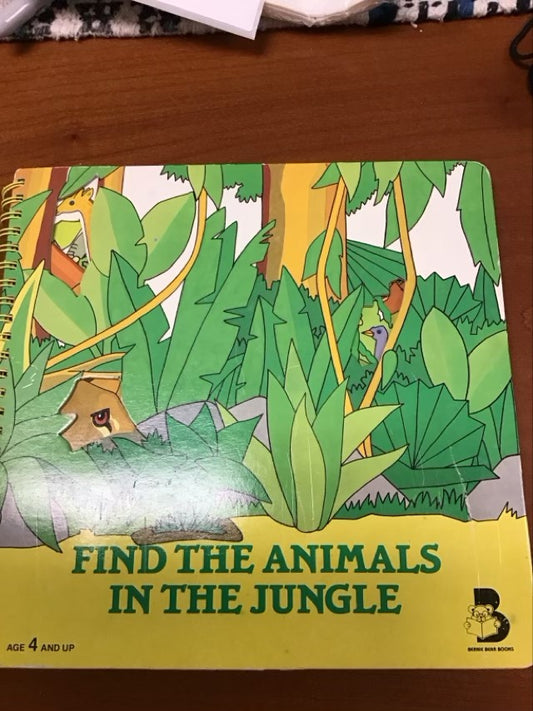 Find The Animals In The Jungle