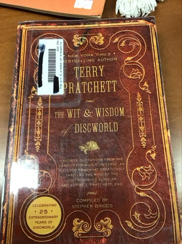 The Wit and Wisdom of Discworld by Terry Pratchett *Ex Library Book