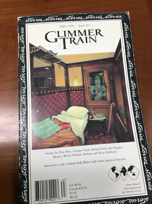 Glimmer Train Stories. Issue 20. Fall 1996. by Susan Burmeister-Brown