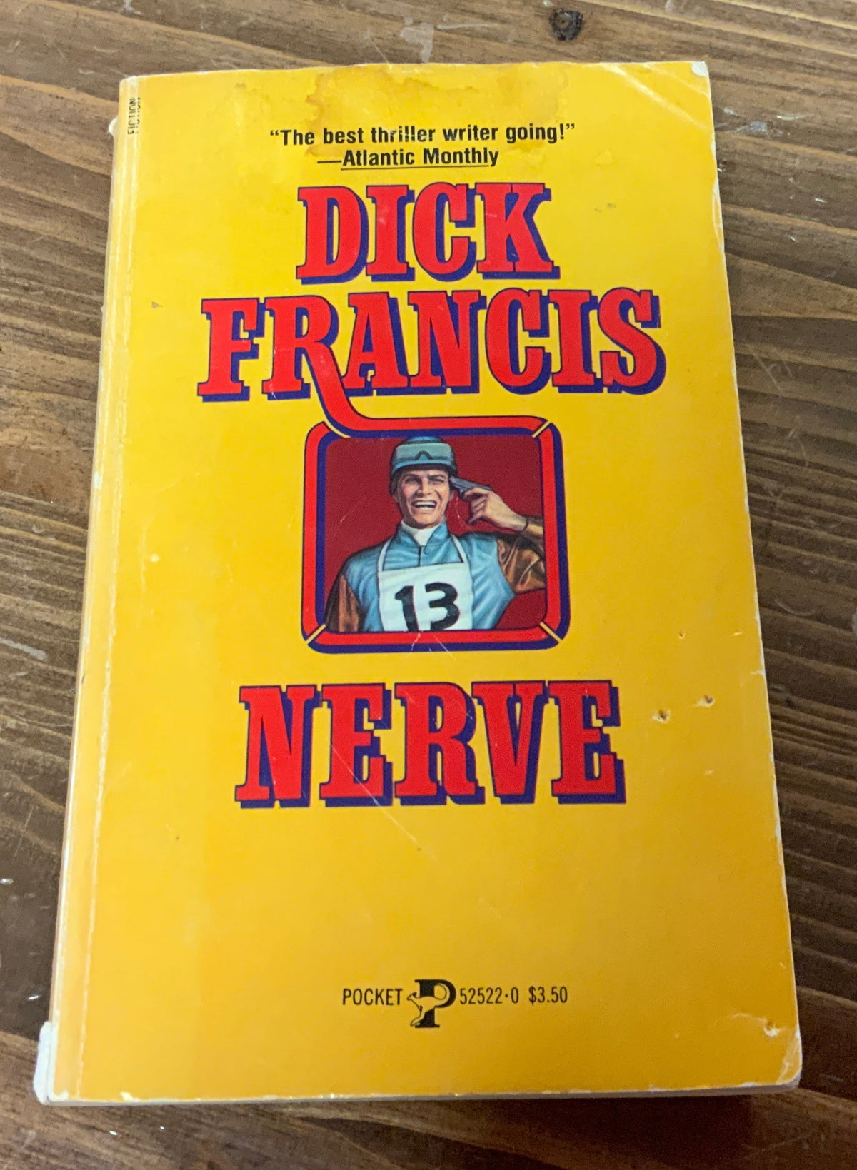 Nerve by Dick Francis paperback acceptable 1975