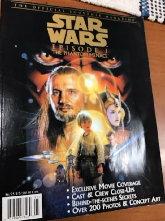 Star Wars Episode I The Phantom Menace: The Official Souvenir Magazine