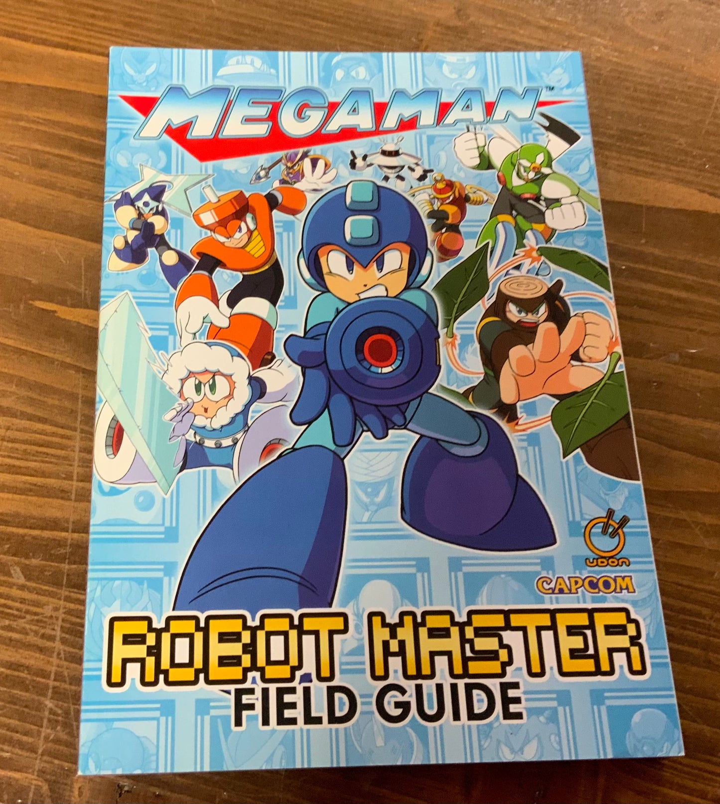 MegaMan Robot Master Field Guide Udon Capcom Like New 2016 paperback