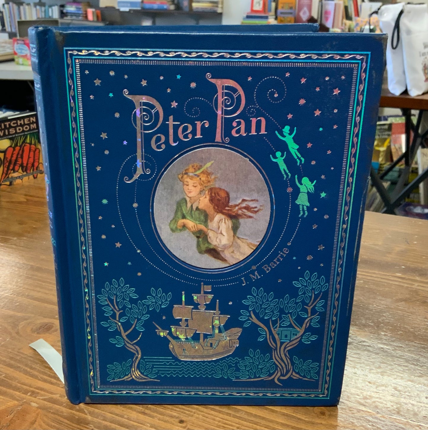 Peter Pan Leather Bound 2014 B&N edition by J.M. Barrie