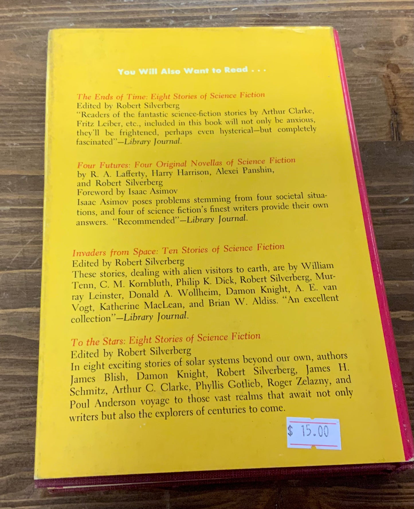 Three Trips in Time and Space Novella in Science Fiction by Larry Niven John Bruner and Jack Vance DJHD vintage good