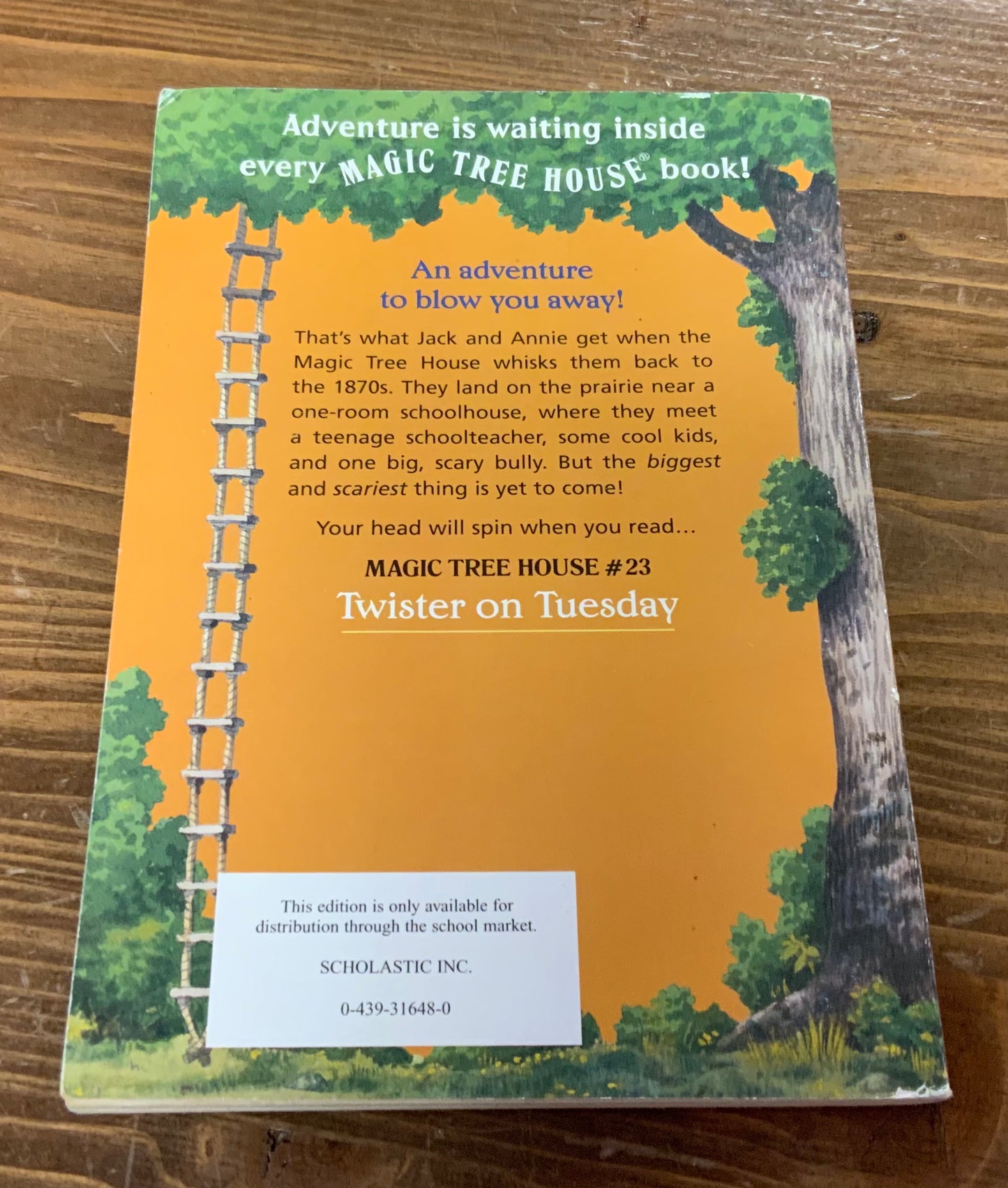 Magic Tree House #23 Tister on Tuesday by Mary Pope Osborne