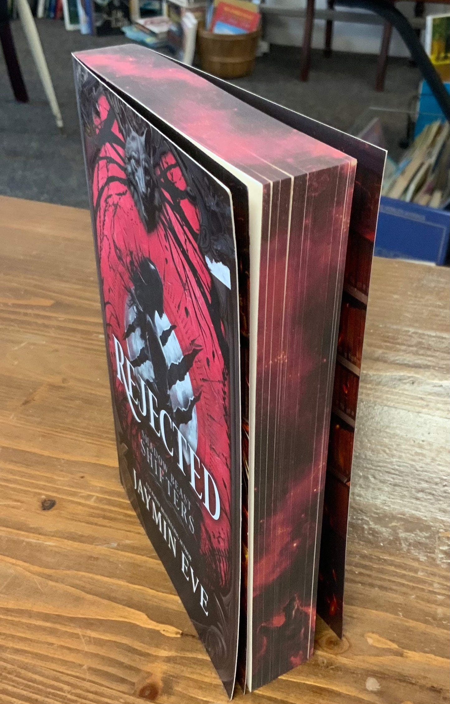Rejected: A Novel (Shadow Beast Shifters, 1) by Jaymin Eve paperback Good condition