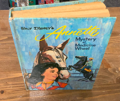 Walt Disney’s Annette Mystery at Medicine Wheel 1964 vintage hardcover