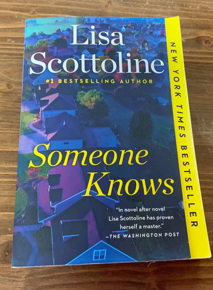 Someone Knows by Lisa Scottoline
